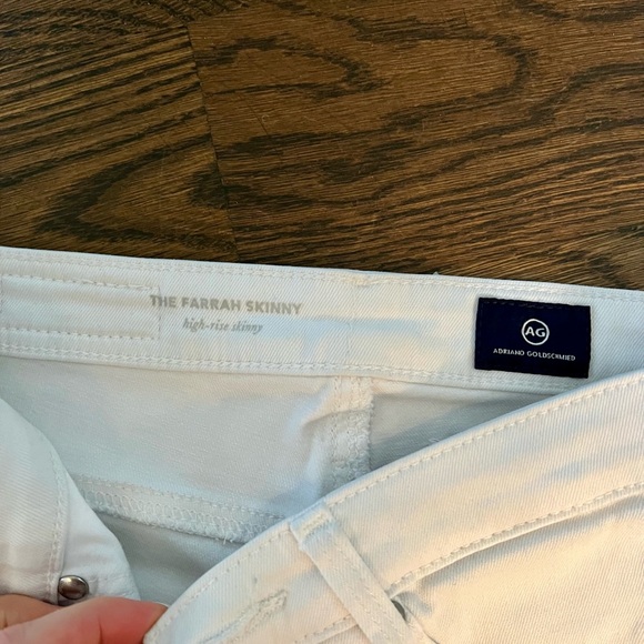 AG Farrah white skinny jeans size 23 - Picture 6 of 8